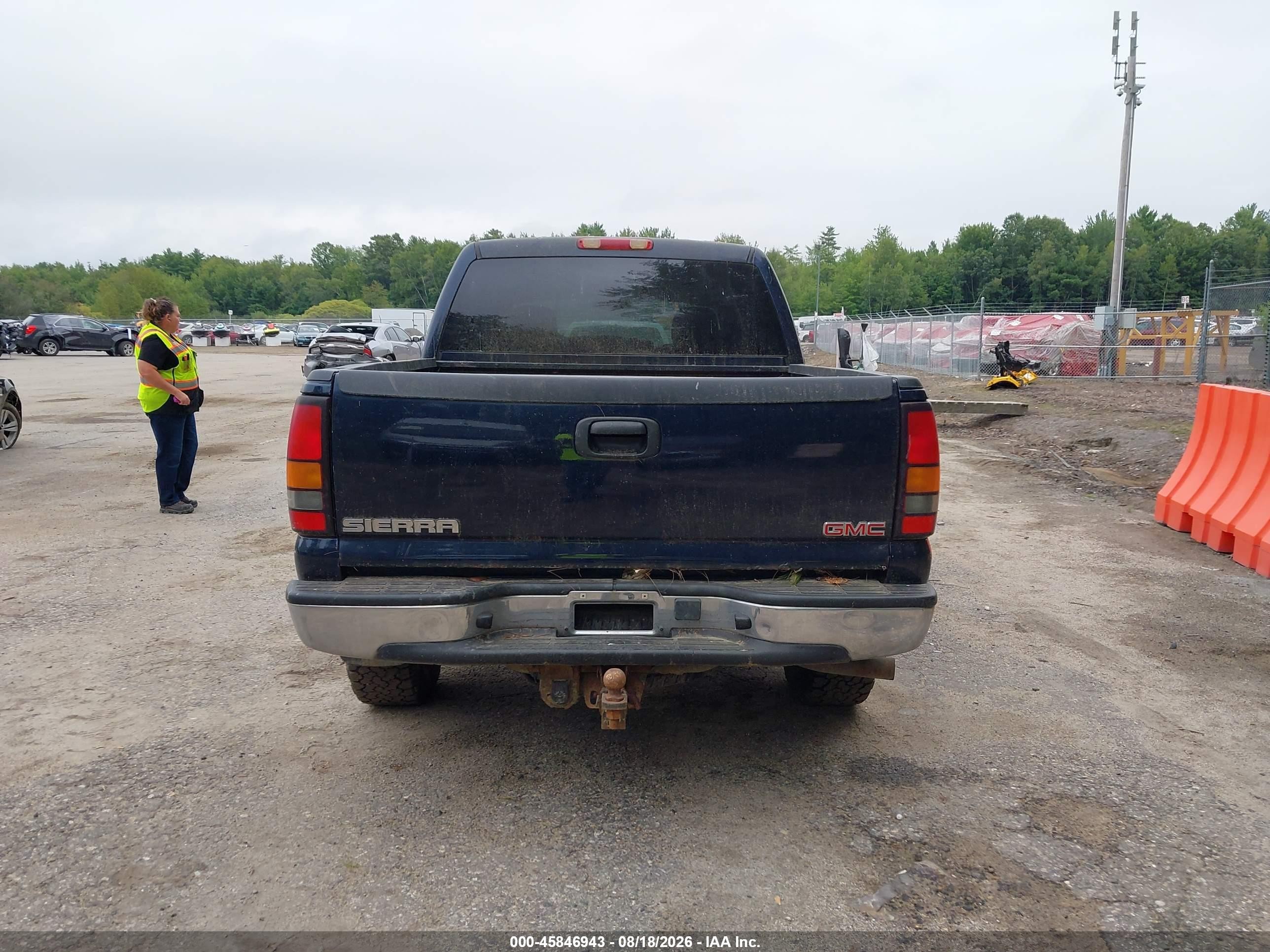 2005 Gmc Sierra 1500 Sle Blue vin: 2GTEK13T551265732