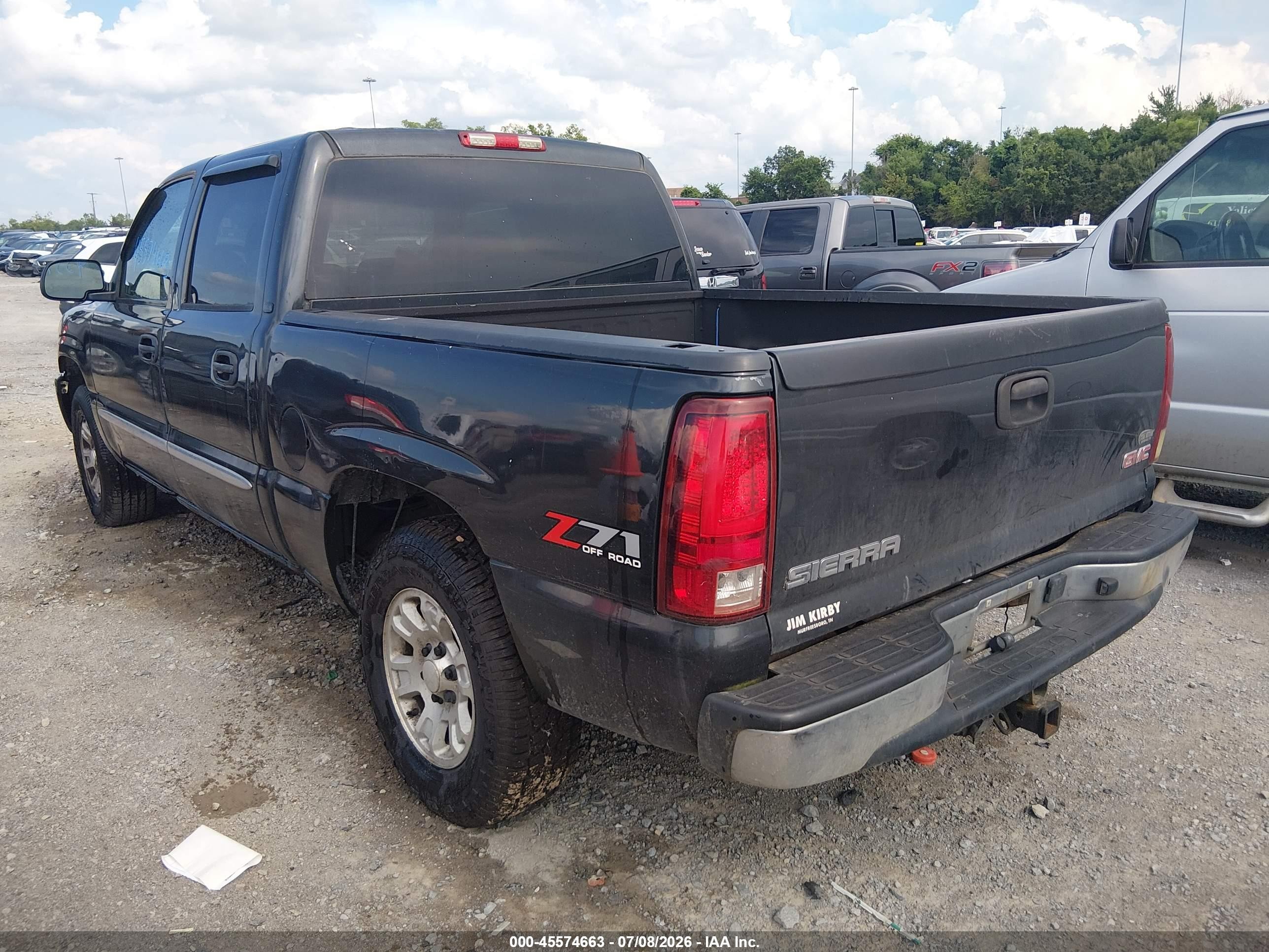 2005 Gmc Sierra 1500 Sle Gray vin: 2GTEK13T551294924