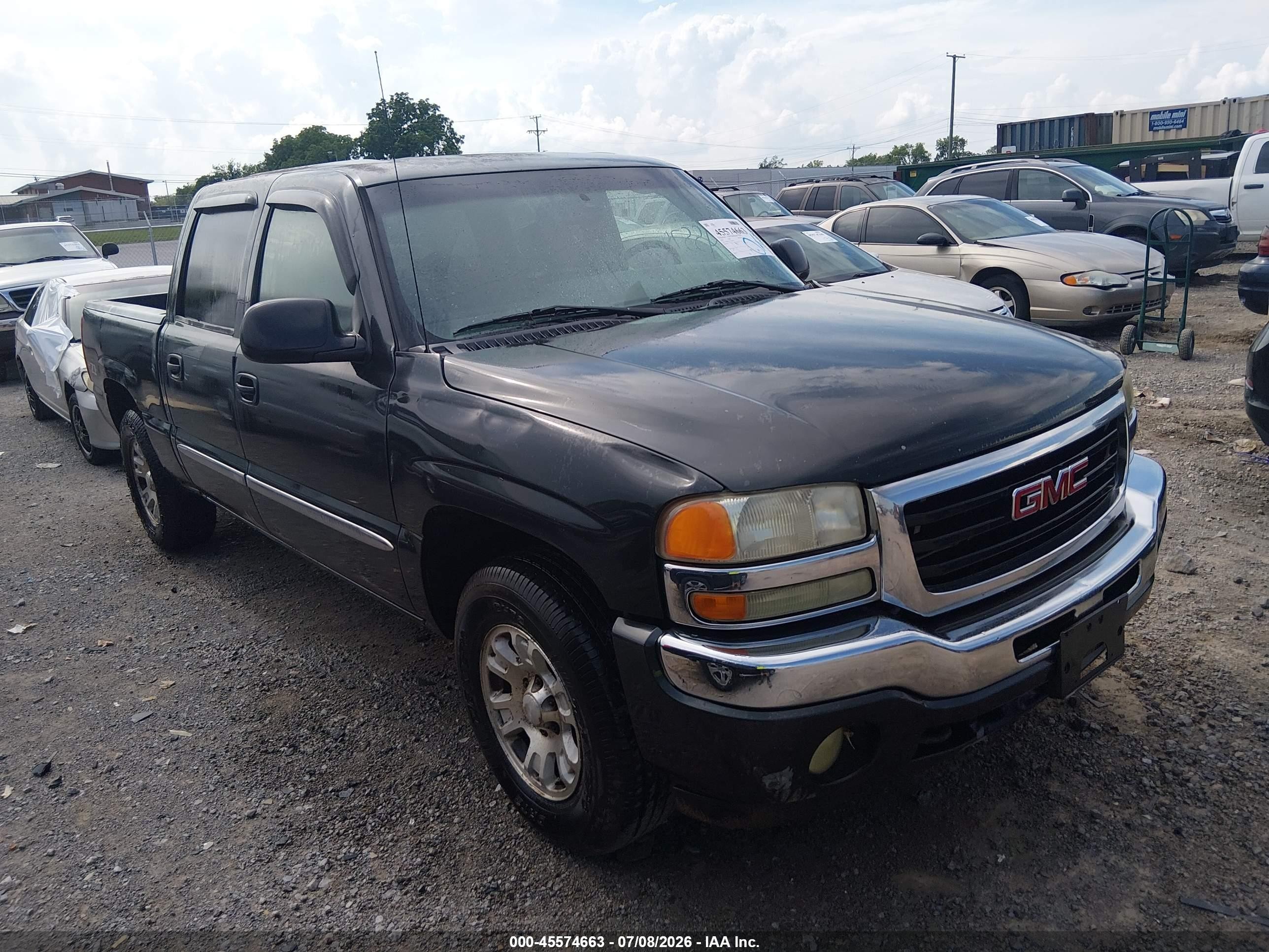 2005 Gmc Sierra 1500 Sle Gray vin: 2GTEK13T551294924