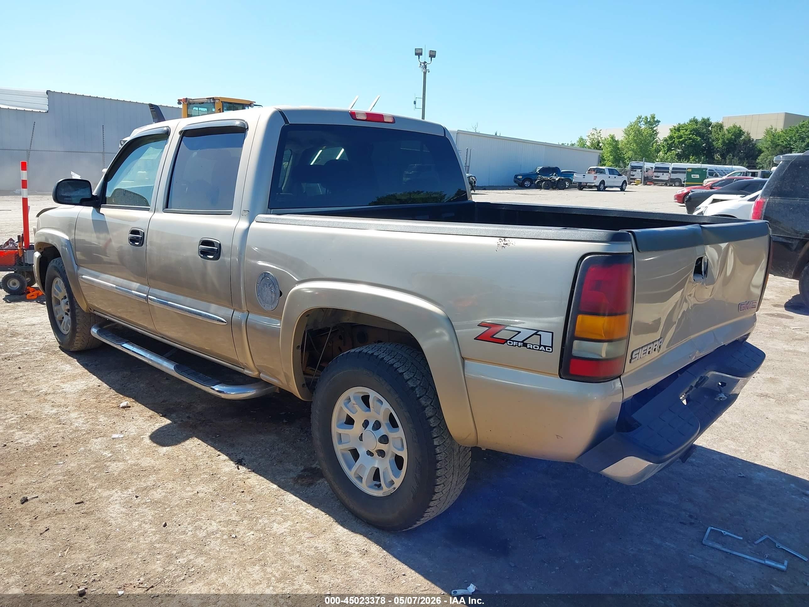 2005 Gmc Sierra 1500 Sle Brown vin: 2GTEK13T651123700