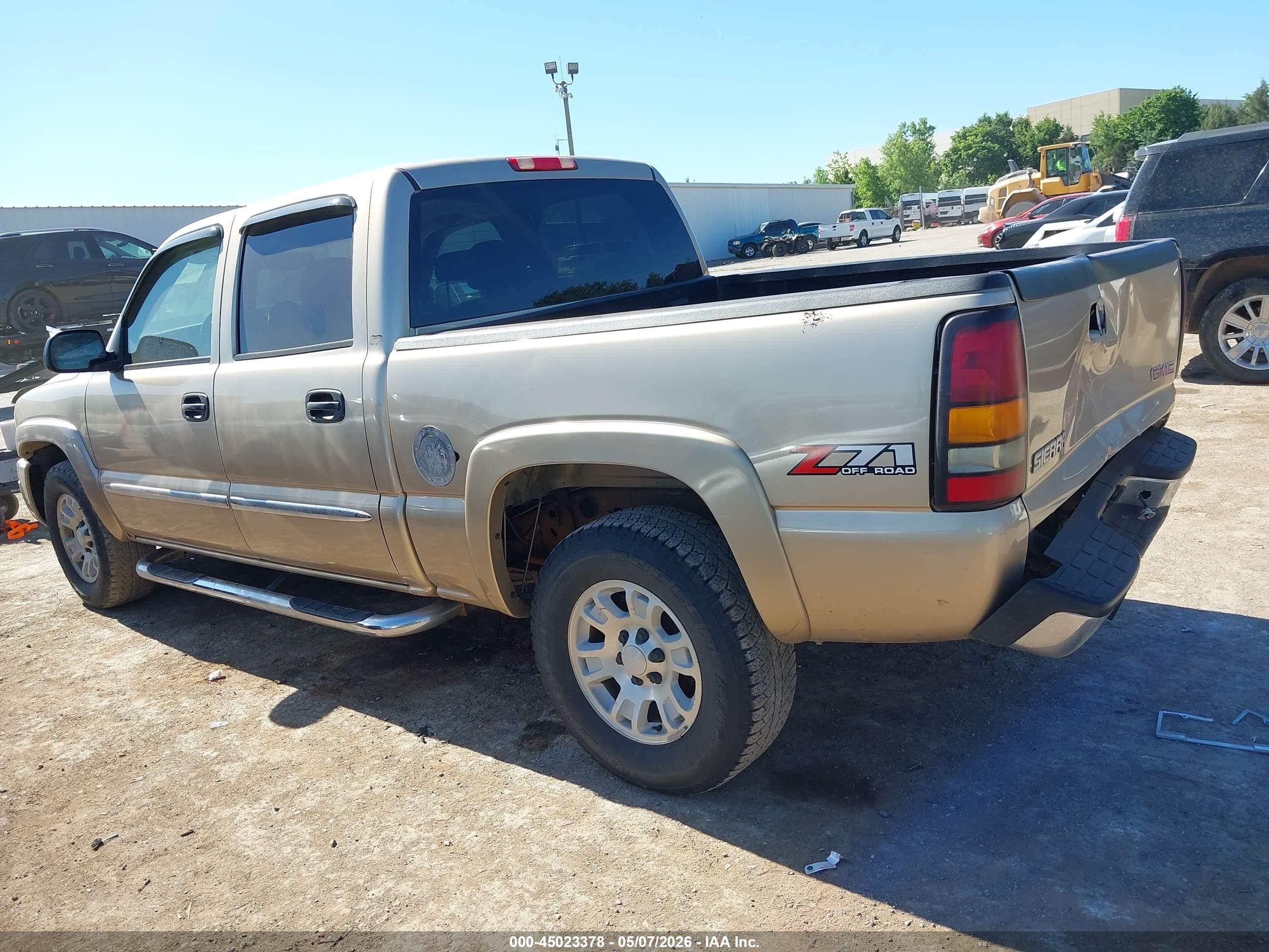 2005 Gmc Sierra 1500 Sle Brown vin: 2GTEK13T651123700
