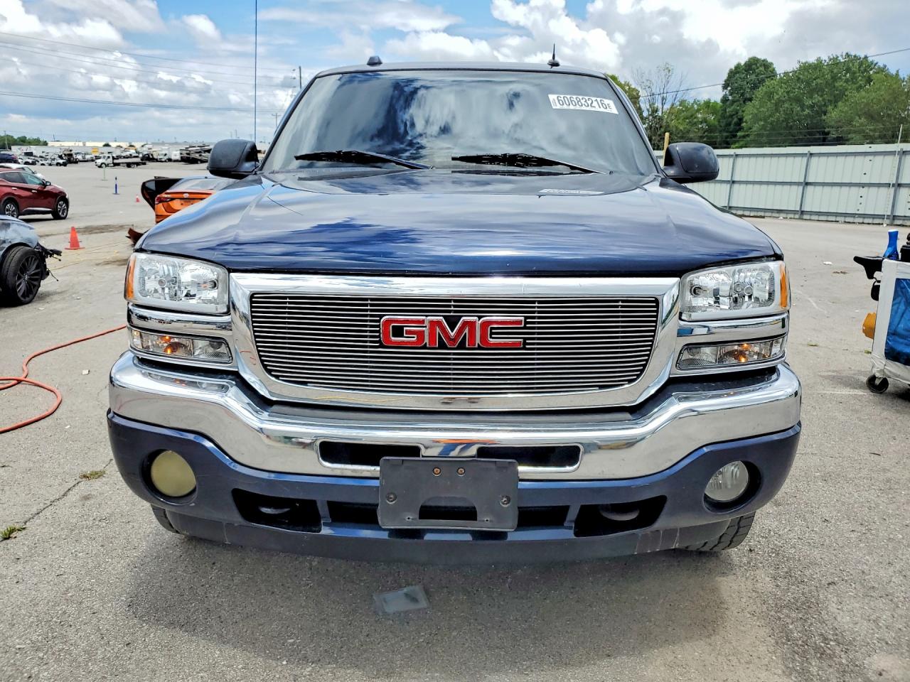 2005 Gmc New Sierra K1500 Синий vin: 2GTEK13T651160004