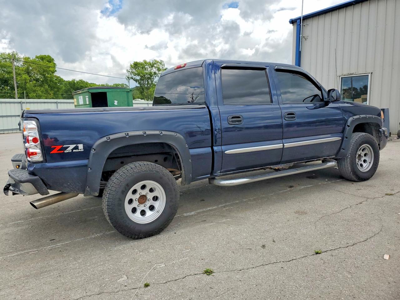 2005 Gmc New Sierra K1500 Синий vin: 2GTEK13T651160004