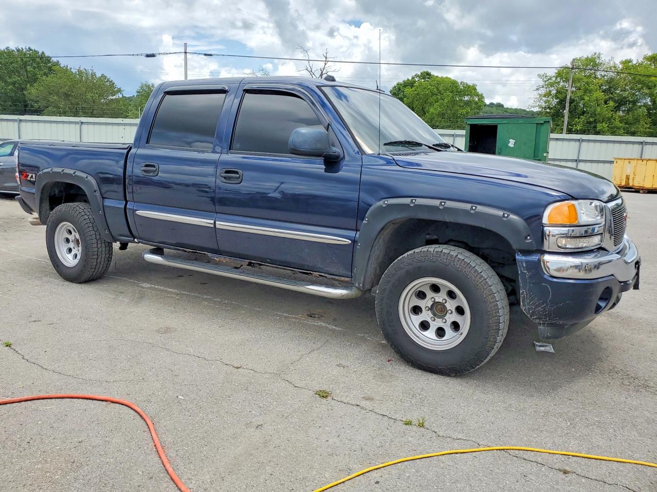 2005 Gmc New Sierra K1500 Синий vin: 2GTEK13T651160004