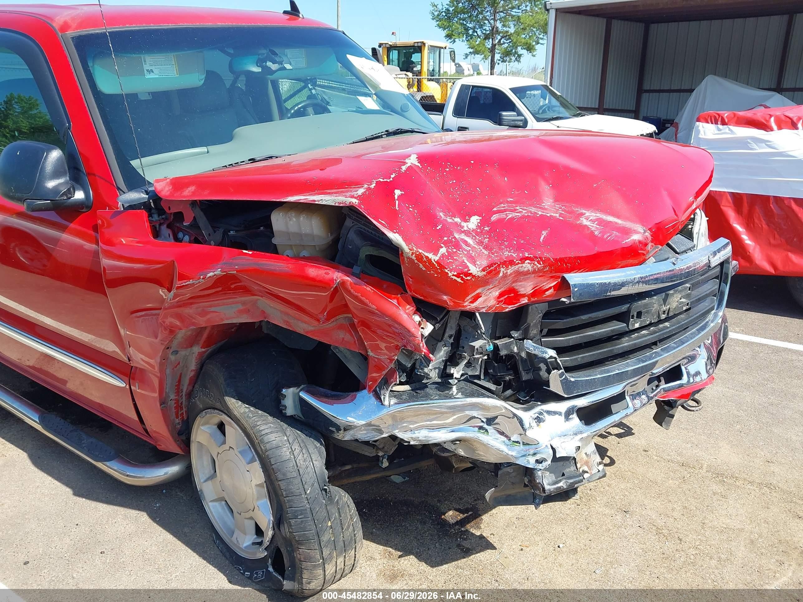 2006 Gmc Sierra 1500 Slt Red vin: 2GTEK13T661147609