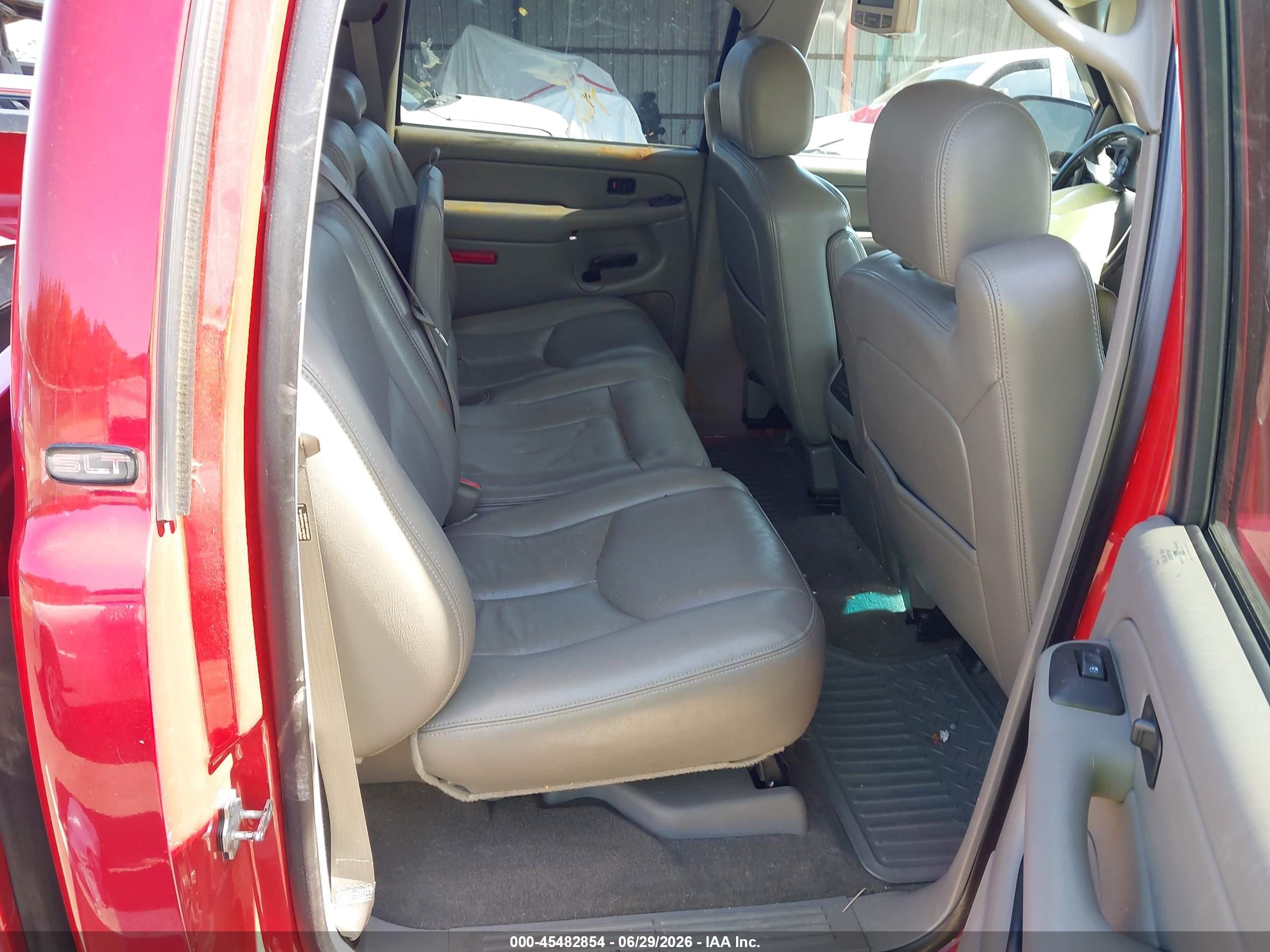 2006 Gmc Sierra 1500 Slt Red vin: 2GTEK13T661147609