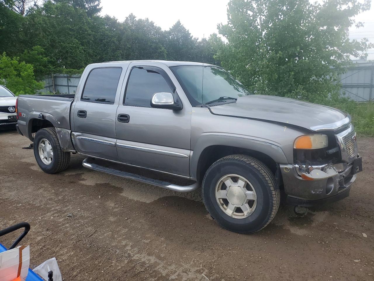 2006 Gmc New Sierra K1500 Silver vin: 2GTEK13T661161462