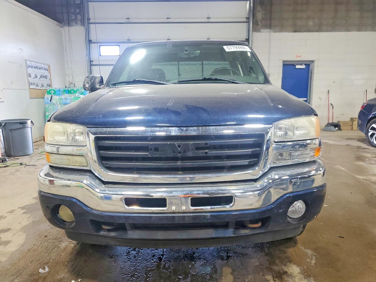 2005 Gmc New Sierra K1500 Blue vin: 2GTEK13T751185476