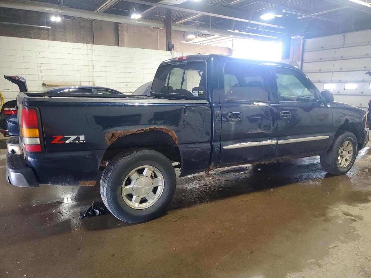2005 Gmc New Sierra K1500 Blue vin: 2GTEK13T751185476