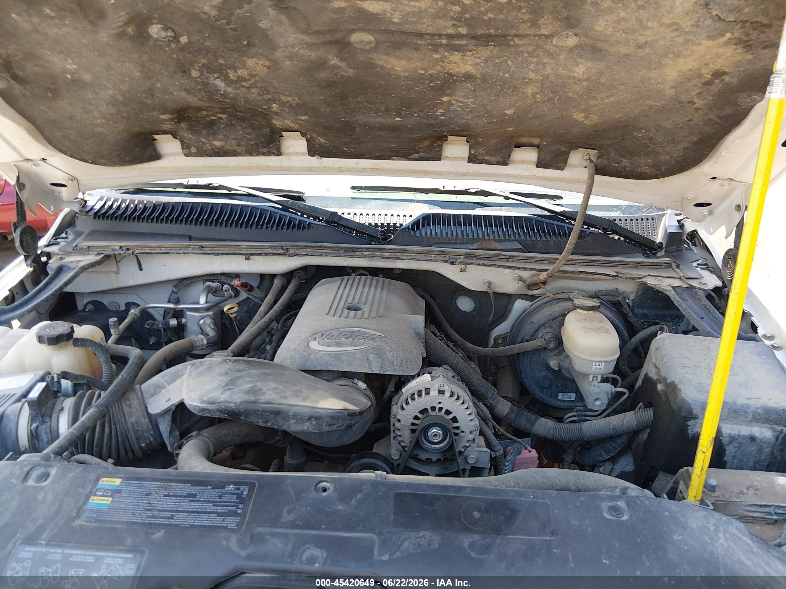 2006 Gmc Sierra 1500 Sle1 Белый vin: 2GTEK13T761137767