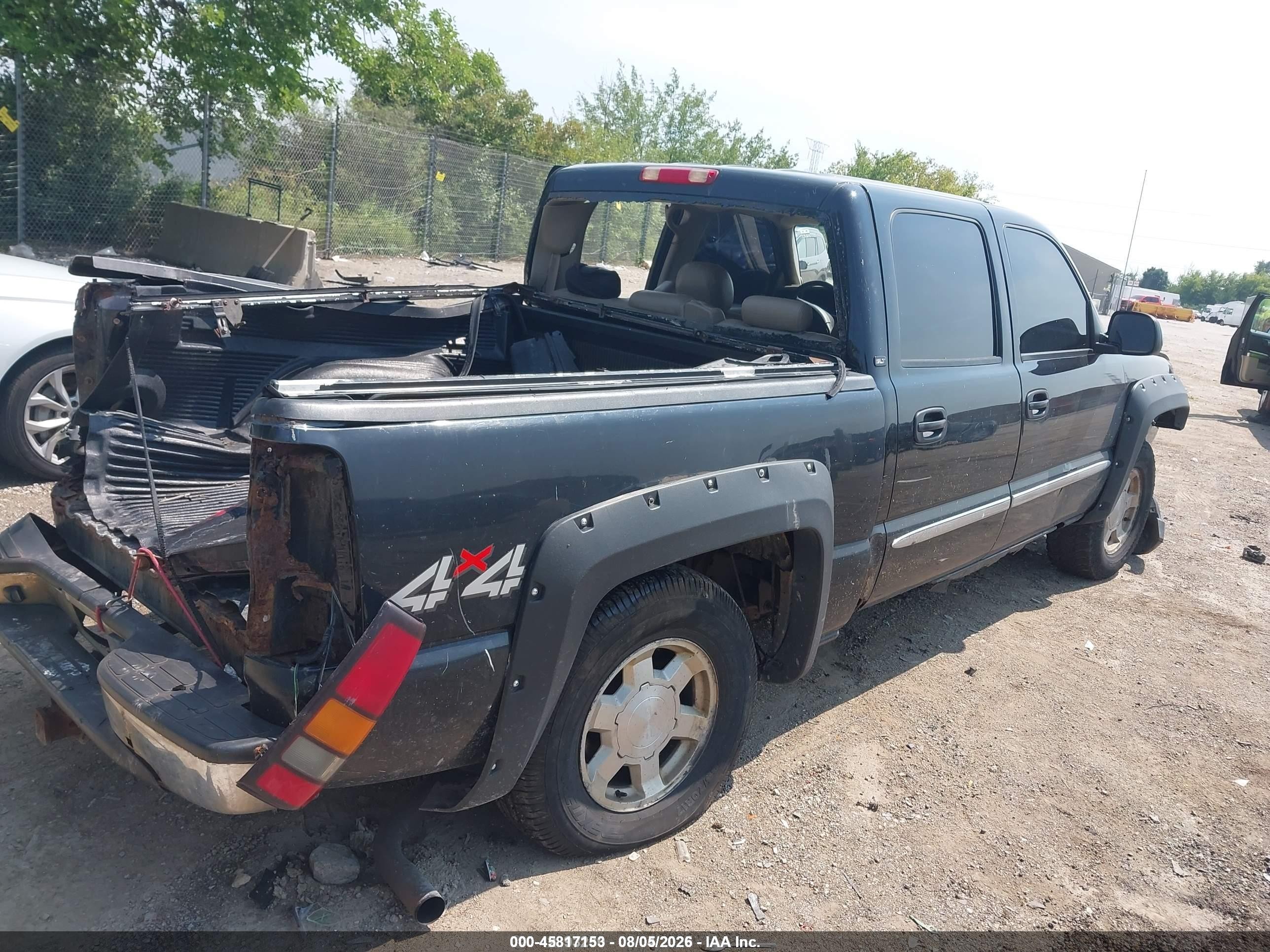 2004 Gmc Sierra 1500 Slt Black vin: 2GTEK13T841363328