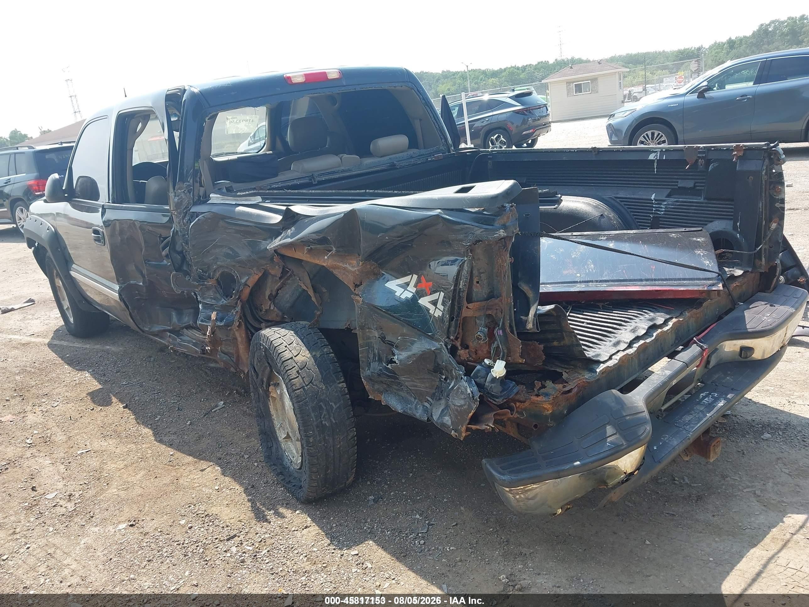 2004 Gmc Sierra 1500 Slt Black vin: 2GTEK13T841363328