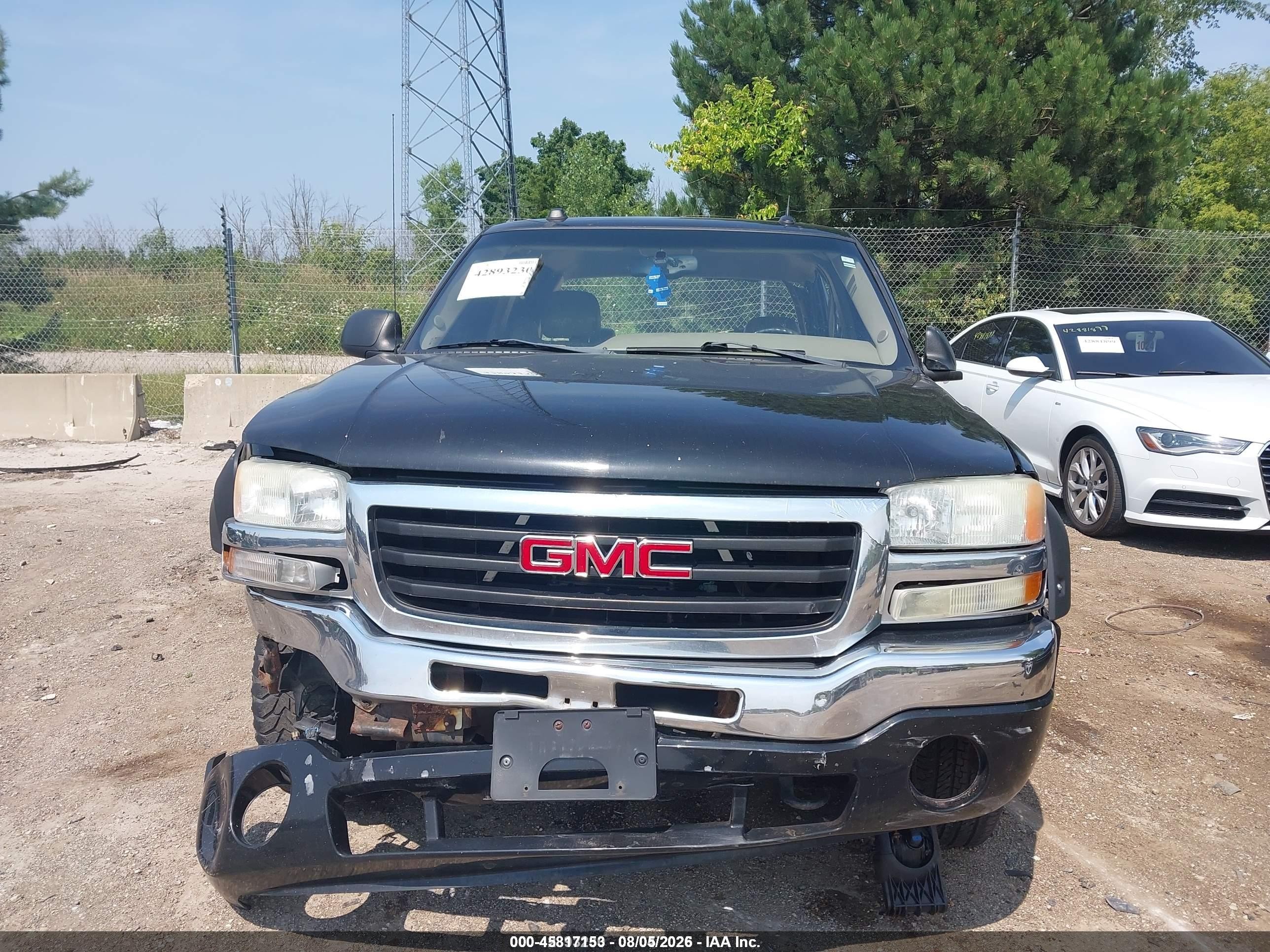 2004 Gmc Sierra 1500 Slt Black vin: 2GTEK13T841363328
