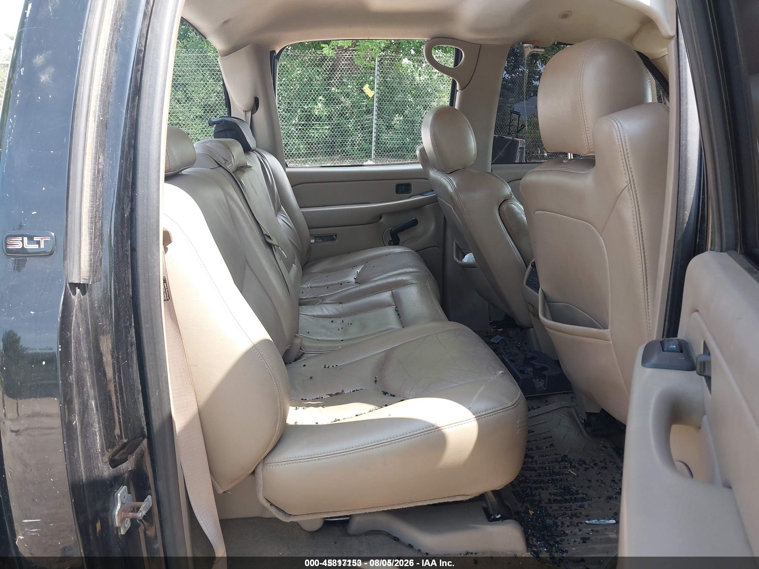 2004 Gmc Sierra 1500 Slt Black vin: 2GTEK13T841363328