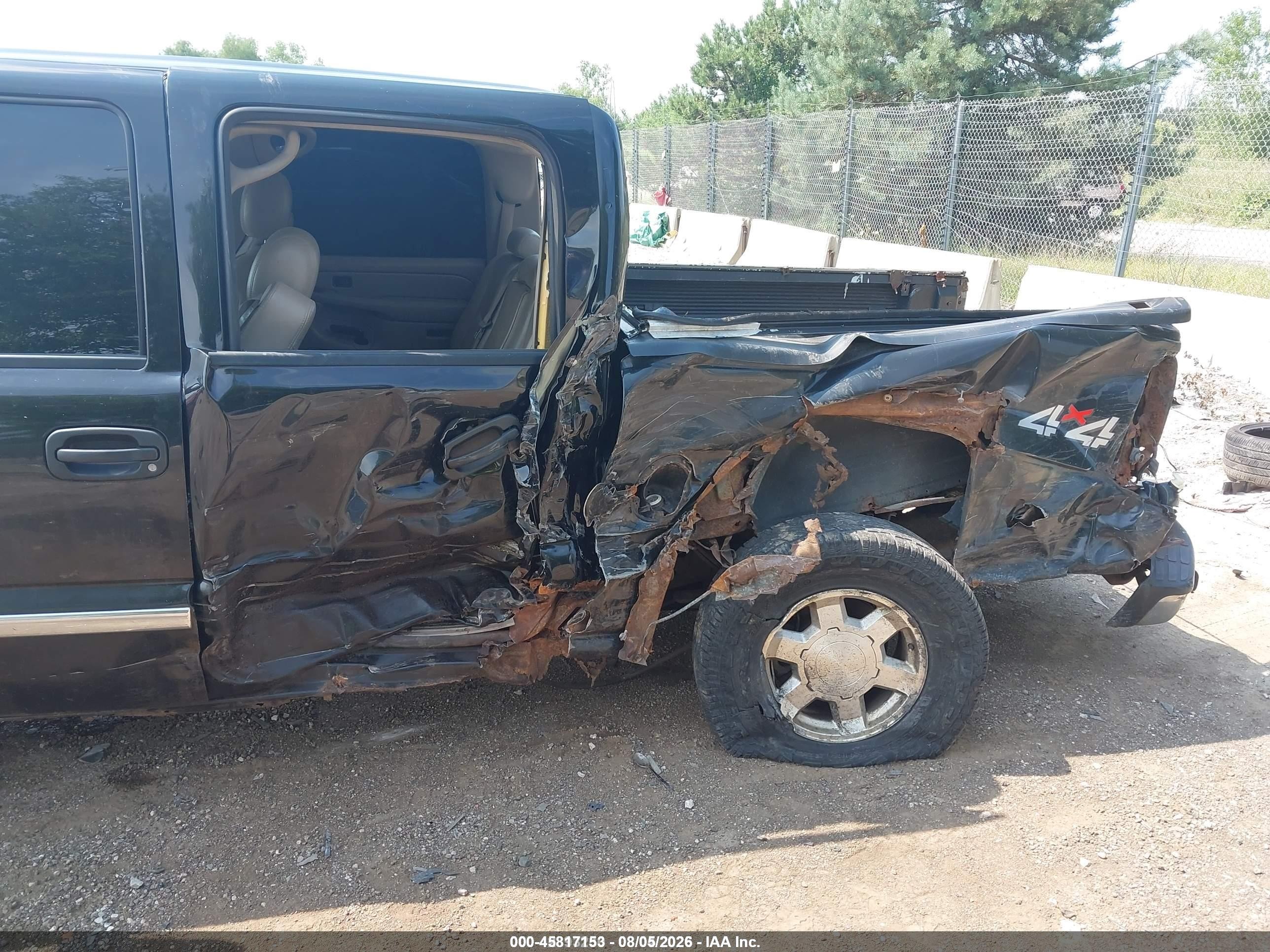 2004 Gmc Sierra 1500 Slt Black vin: 2GTEK13T841363328
