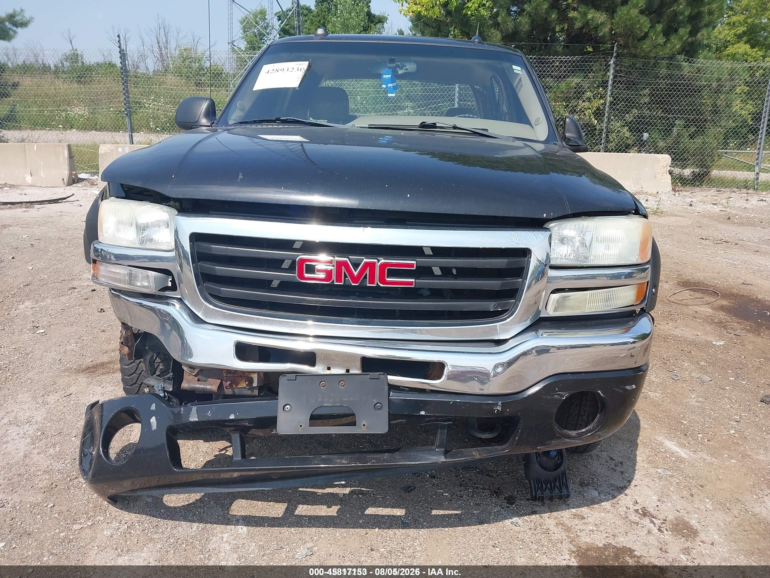 2004 Gmc Sierra 1500 Slt Black vin: 2GTEK13T841363328