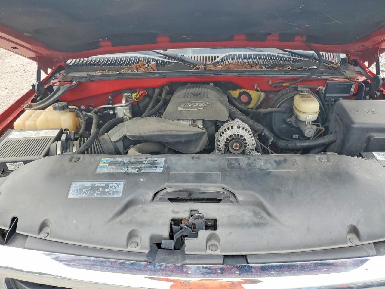 2005 Gmc New Sierra K1500 Red vin: 2GTEK13T851317953