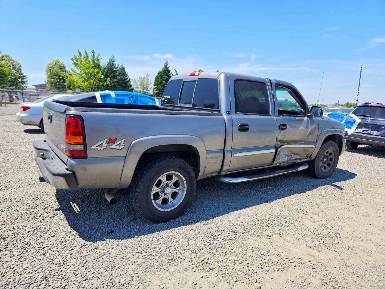 2006 Gmc New Sierra K1500 Silver vin: 2GTEK13T861169577