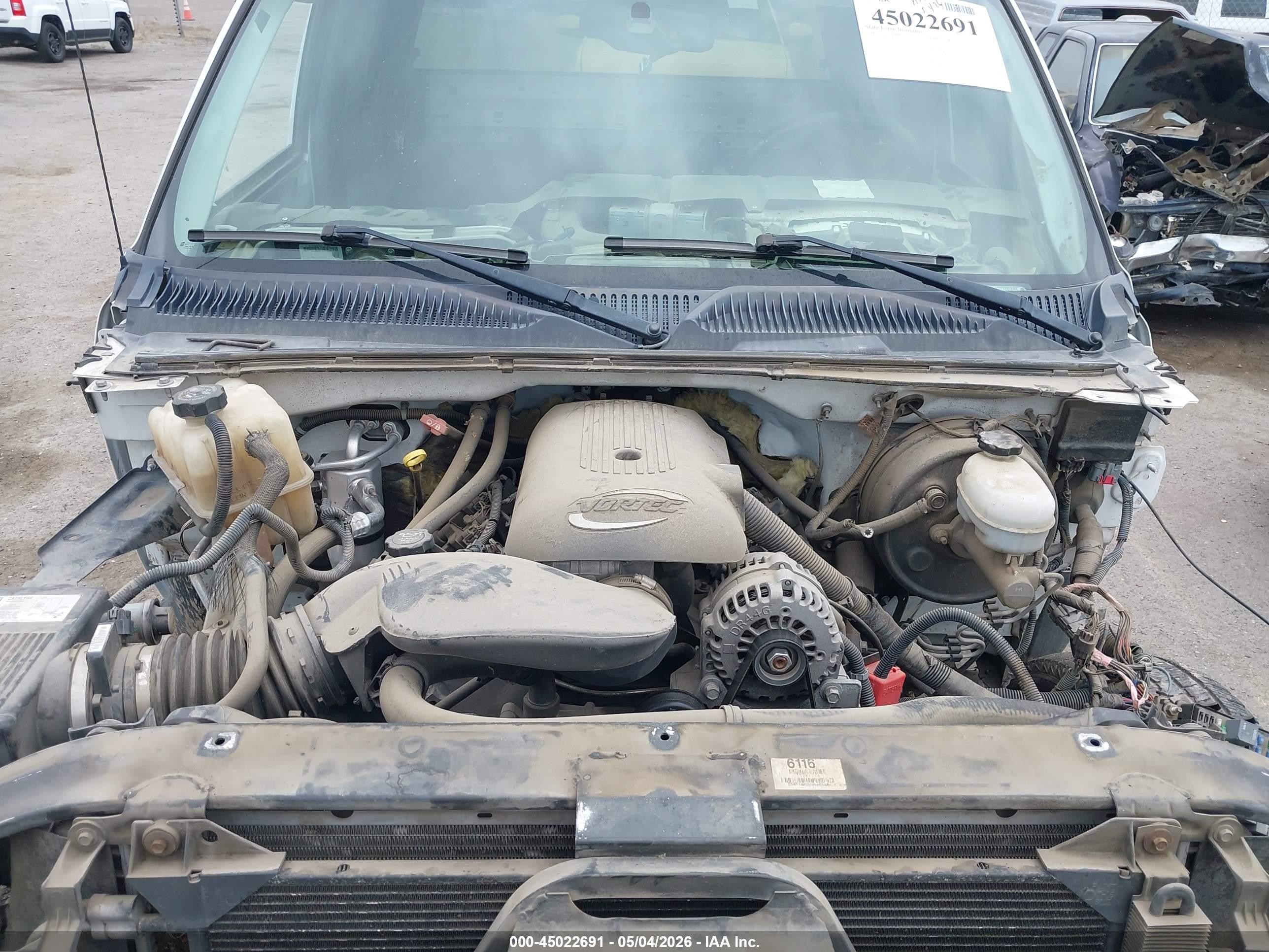 2006 Gmc Sierra 1500 Sle1 Белый vin: 2GTEK13T861216736