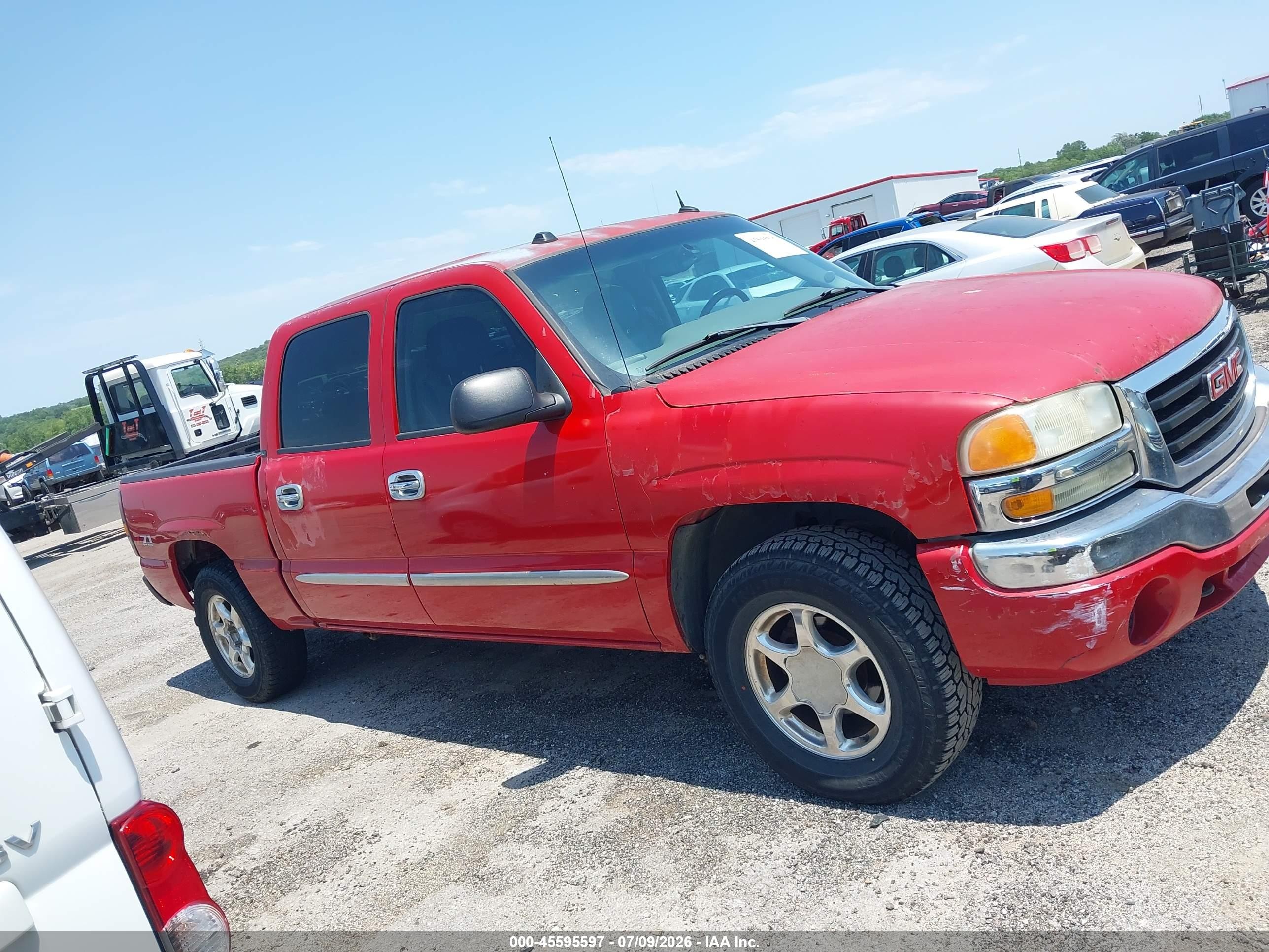 2004 Gmc Sierra 1500 Slt Красный vin: 2GTEK13T941408972