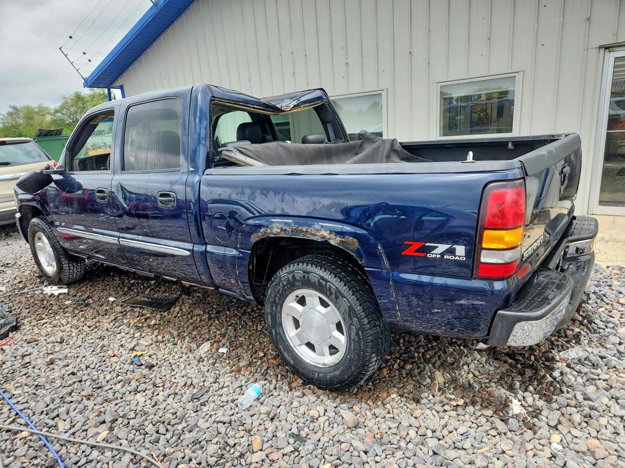 2005 Gmc New Sierra K1500 Blue vin: 2GTEK13T951291167