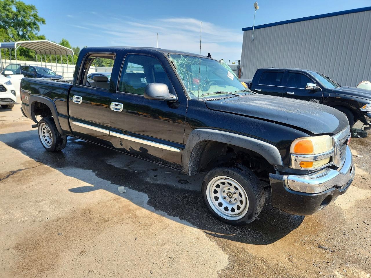 2006 Gmc New Sierra K1500 Черный vin: 2GTEK13T961227633