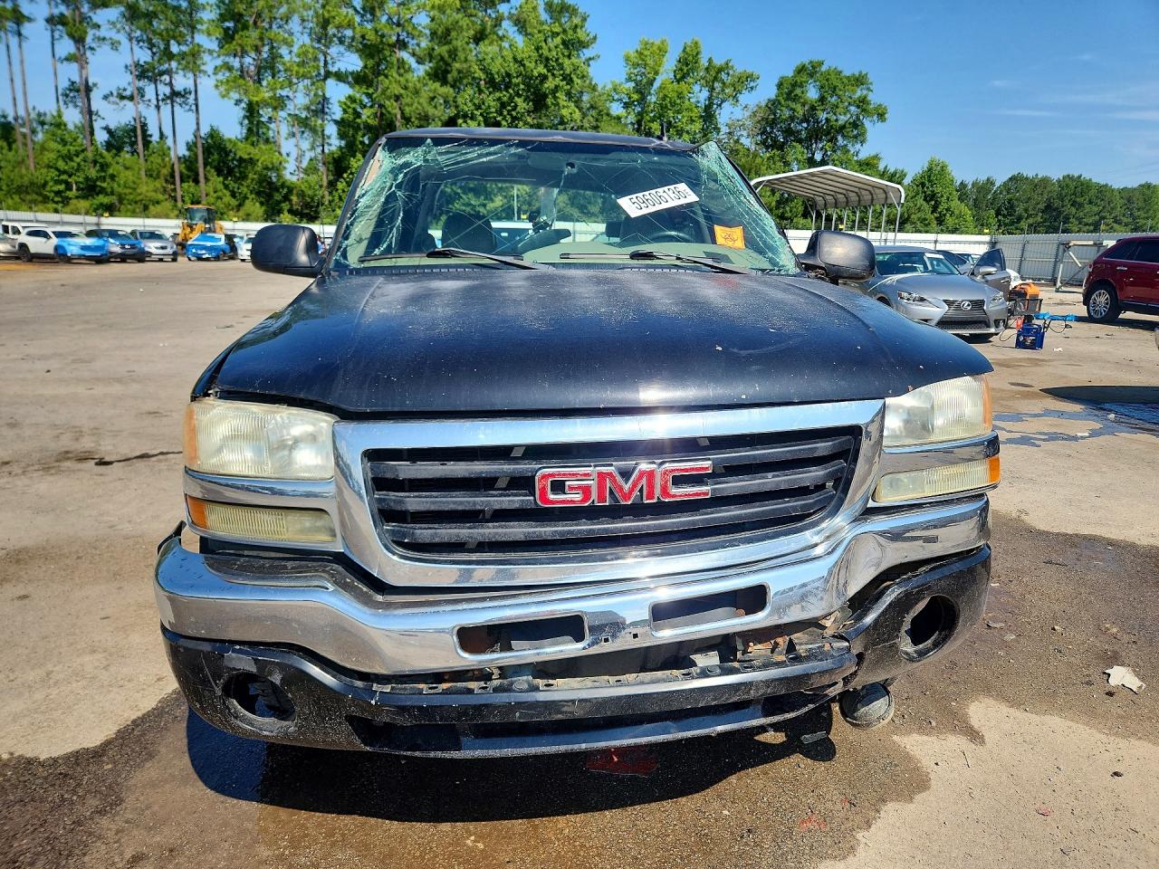 2006 Gmc New Sierra K1500 Черный vin: 2GTEK13T961227633