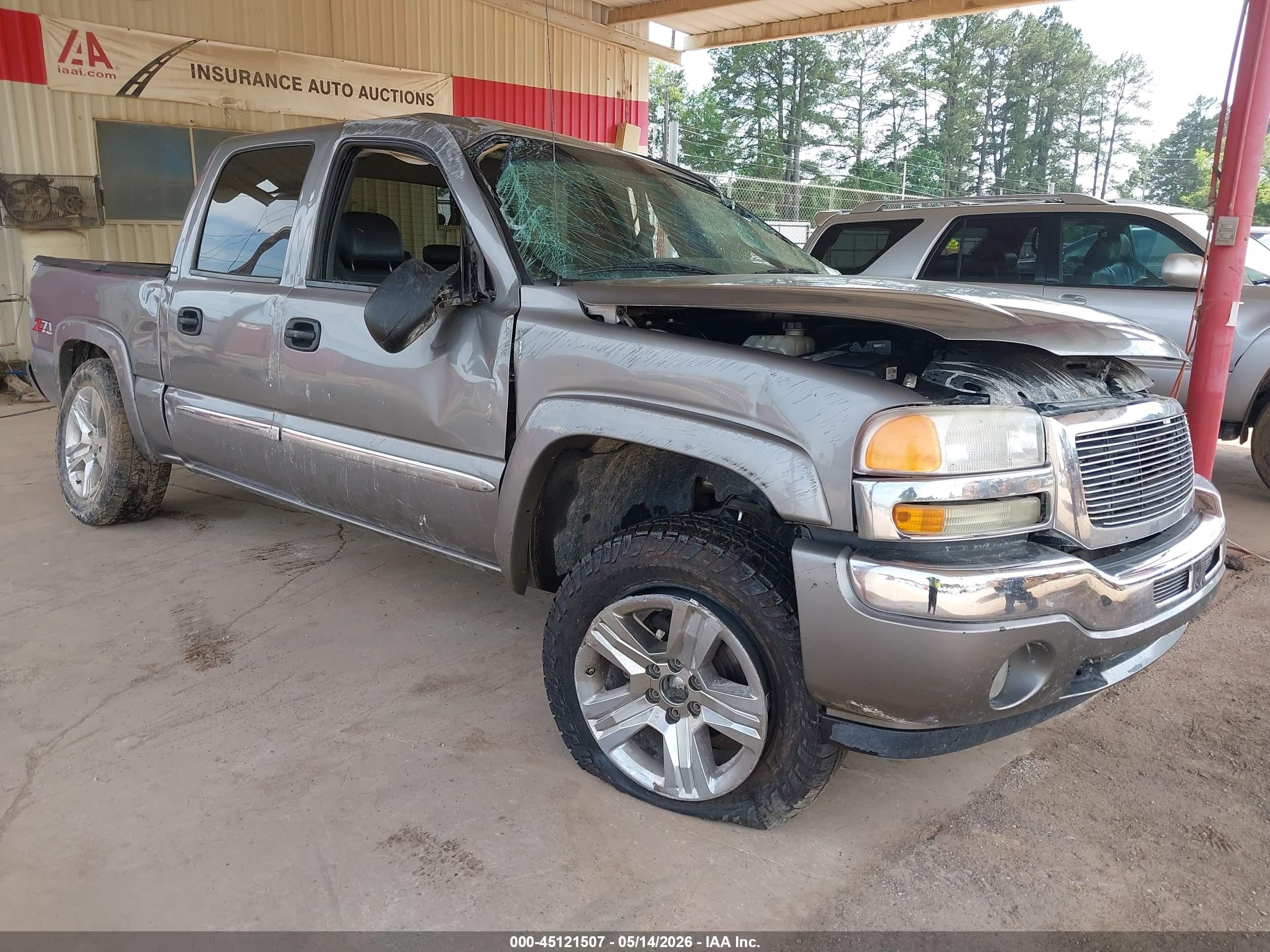 2006 Gmc Sierra 1500 Slt Gray vin: 2GTEK13T961240690