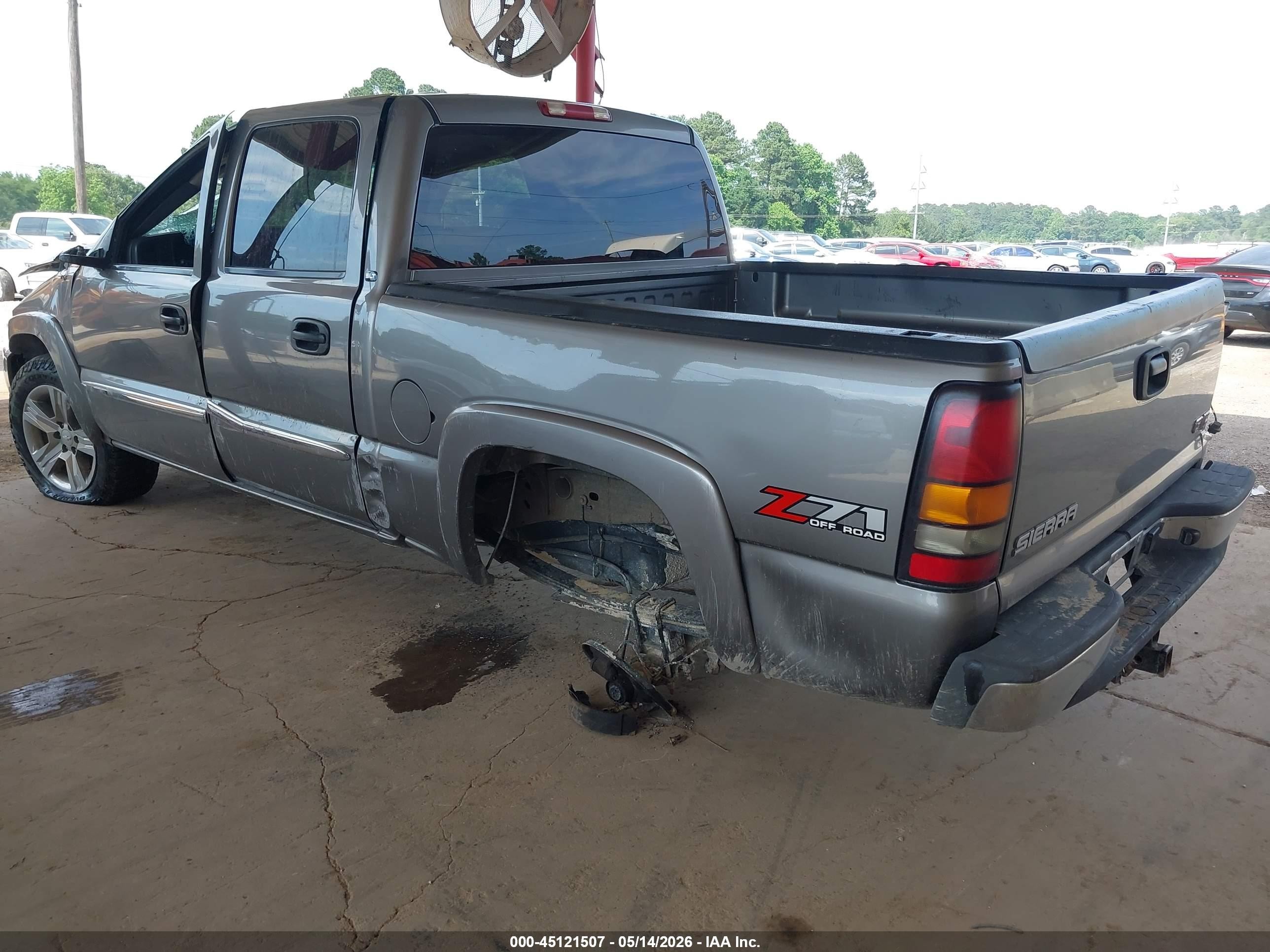 2006 Gmc Sierra 1500 Slt Gray vin: 2GTEK13T961240690