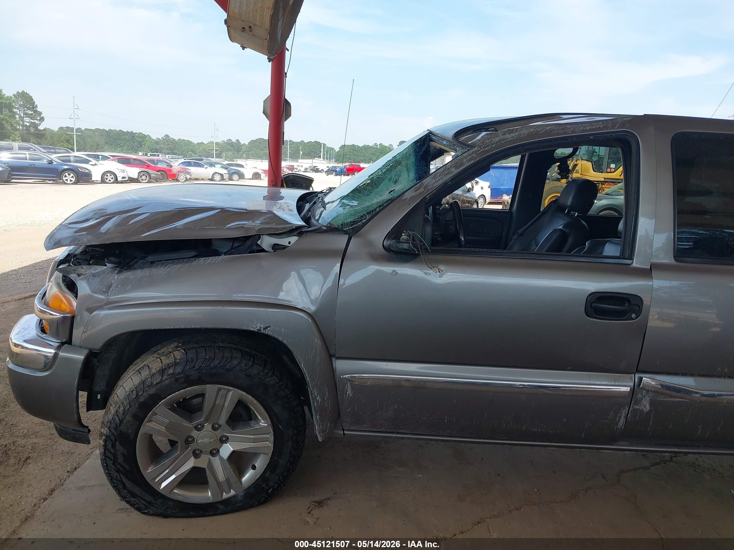 2006 Gmc Sierra 1500 Slt Gray vin: 2GTEK13T961240690