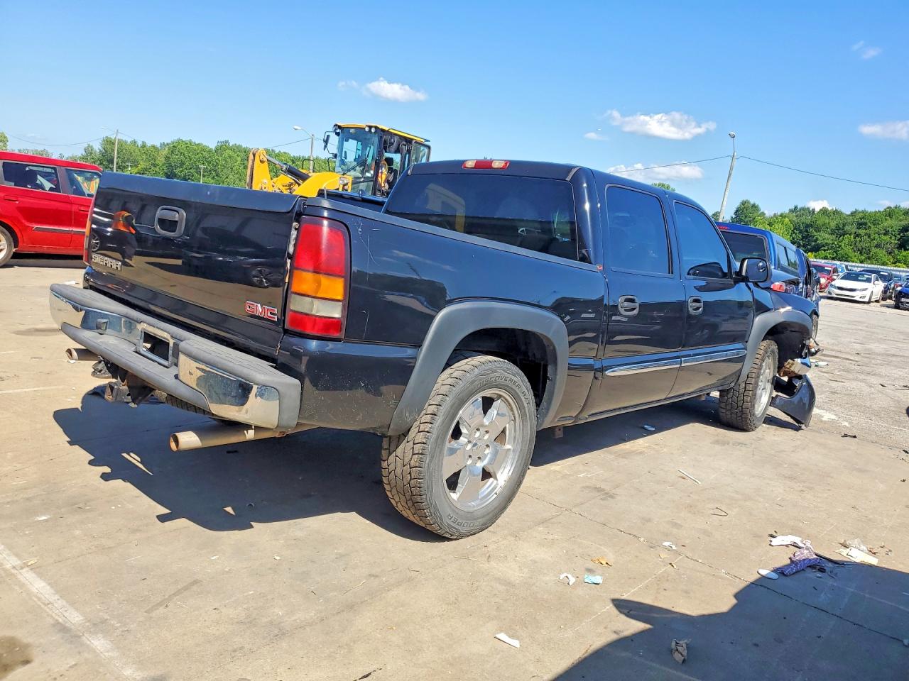 2006 Gmc New Sierra K1500 Черный vin: 2GTEK13T961328266