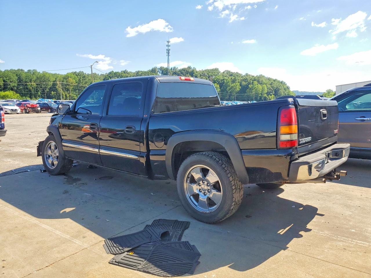 2006 Gmc New Sierra K1500 Черный vin: 2GTEK13T961328266