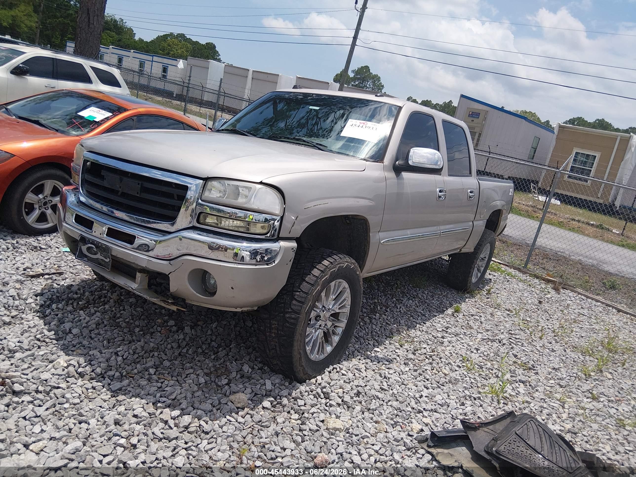 2005 Gmc Sierra 1500 Slt Beige vin: 2GTEK13TX51195712