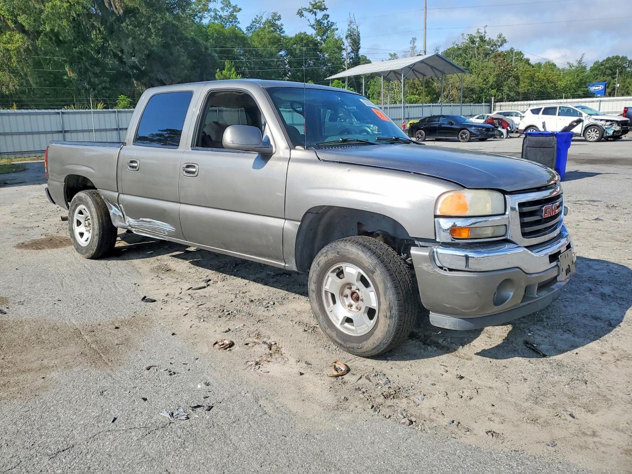2006 Gmc New Sierra K1500 Gray vin: 2GTEK13V261265836