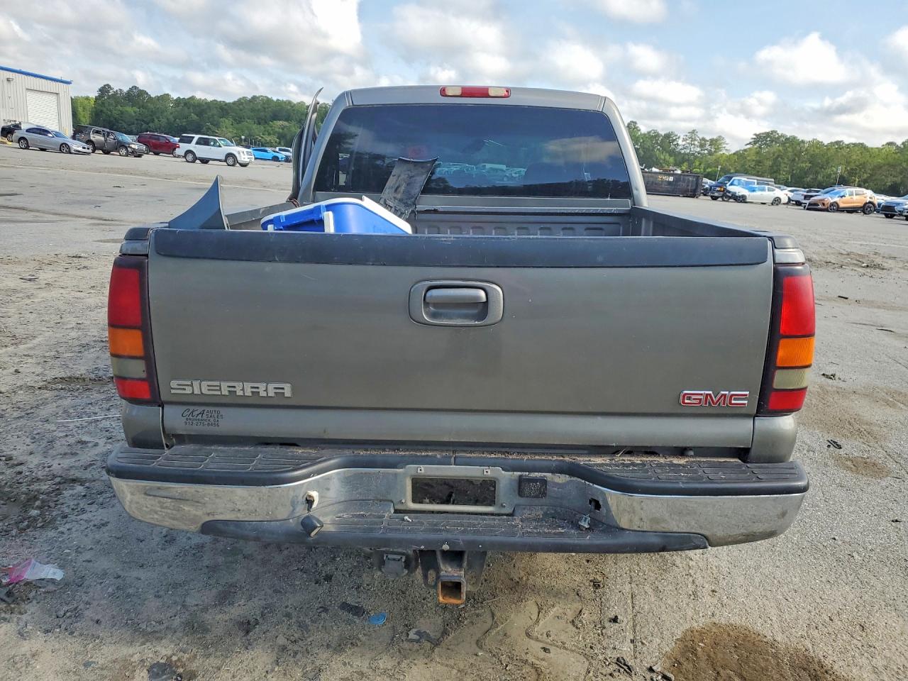 2006 Gmc New Sierra K1500 Gray vin: 2GTEK13V261265836