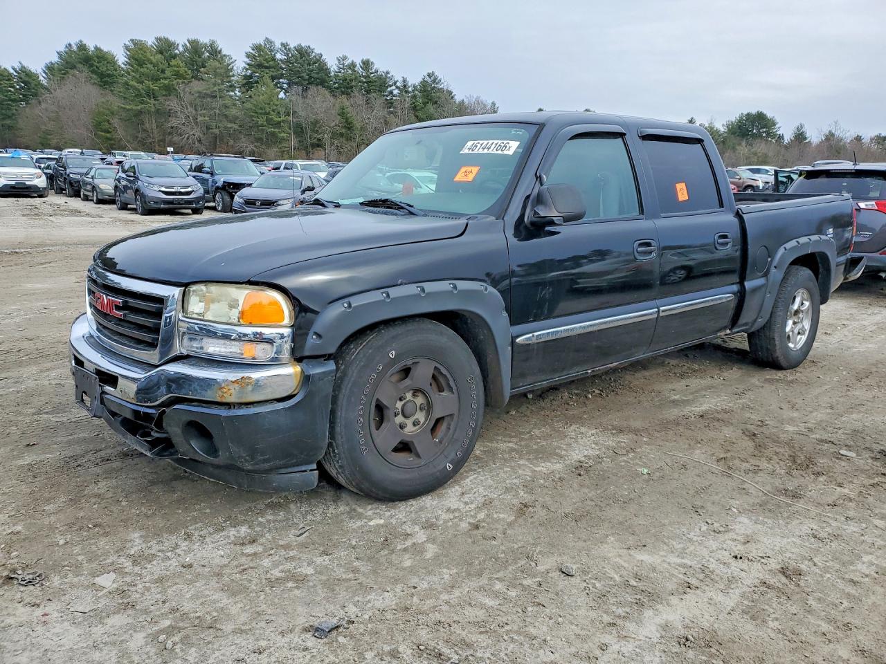 2006 Gmc New Sierra Black vin: 2GTEK13V361273024