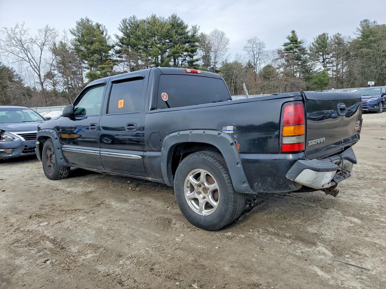 2006 Gmc New Sierra Black vin: 2GTEK13V361273024