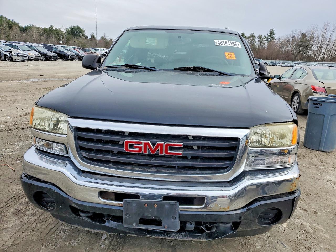 2006 Gmc New Sierra Black vin: 2GTEK13V361273024