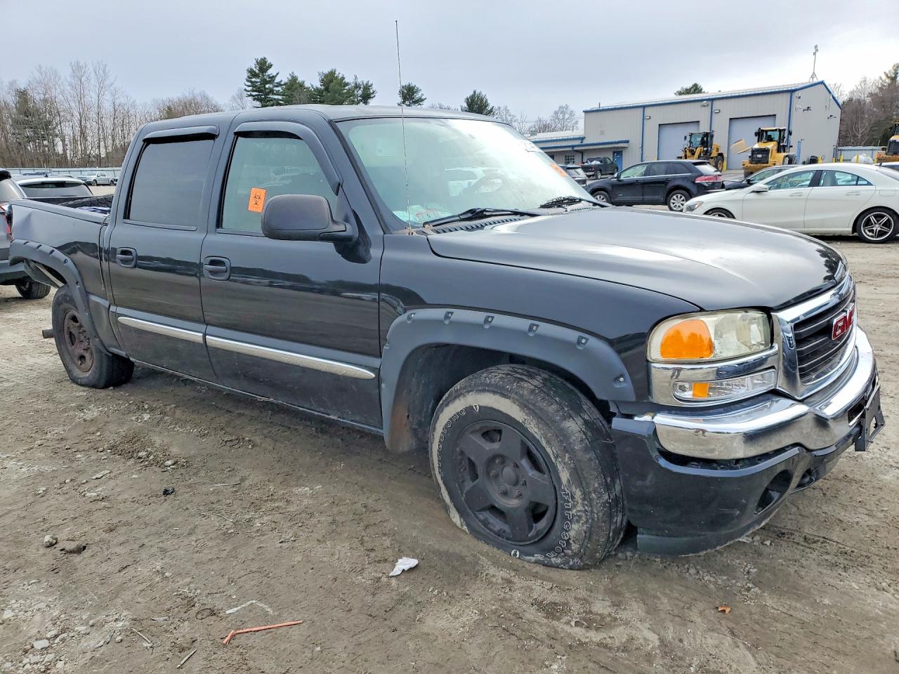 2006 Gmc New Sierra Black vin: 2GTEK13V361273024
