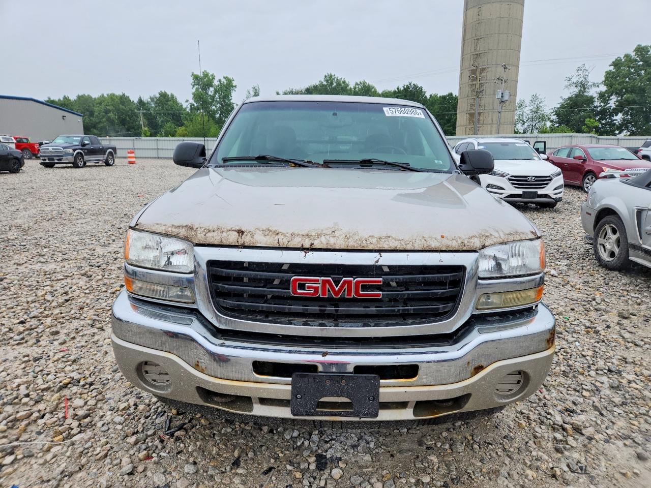 2006 Gmc New Sierra K1500 Silver vin: 2GTEK13V361289207
