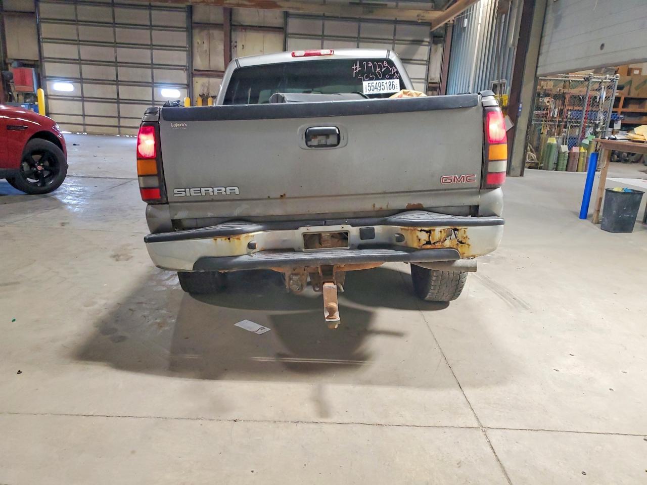 2006 Gmc Sierra K1500 Gray vin: 2GTEK13V461313613
