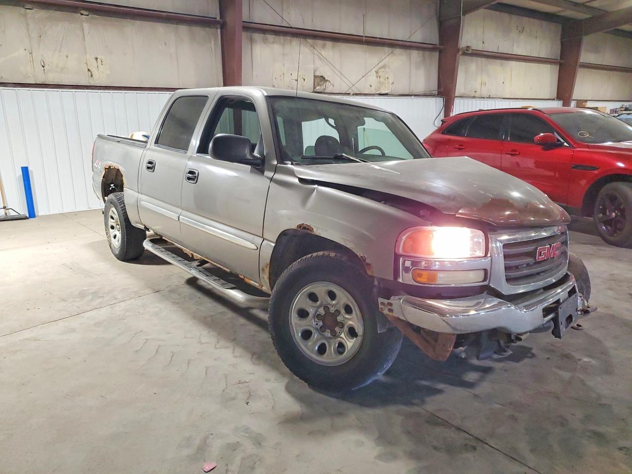 2006 Gmc Sierra K1500 Gray vin: 2GTEK13V461313613
