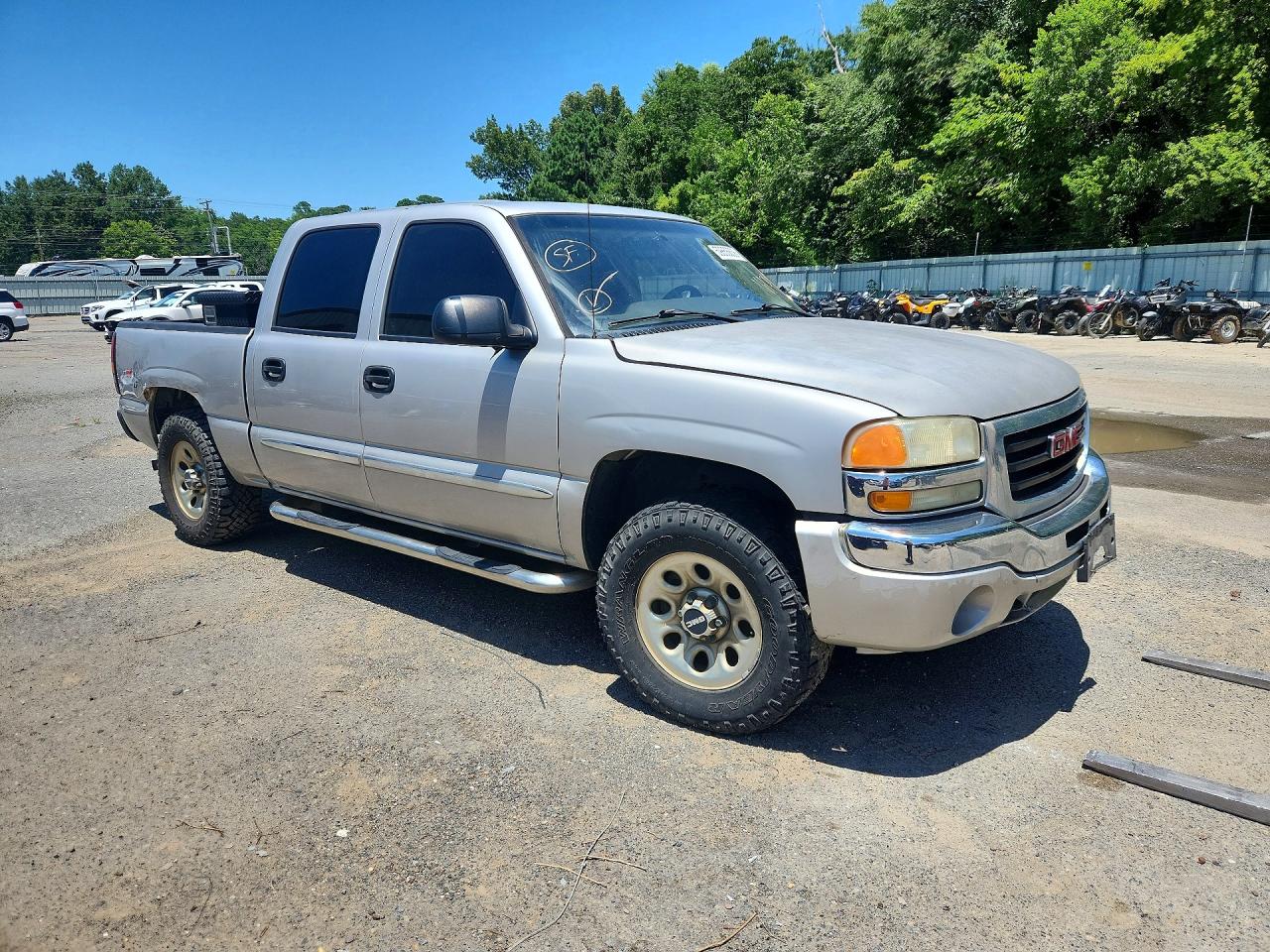 2007 Gmc New Sierra K1500 Серебряный vin: 2GTEK13V471161799