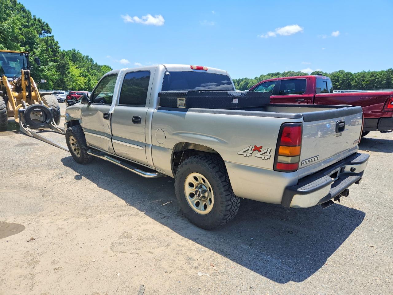 2007 Gmc New Sierra K1500 Серебряный vin: 2GTEK13V471161799