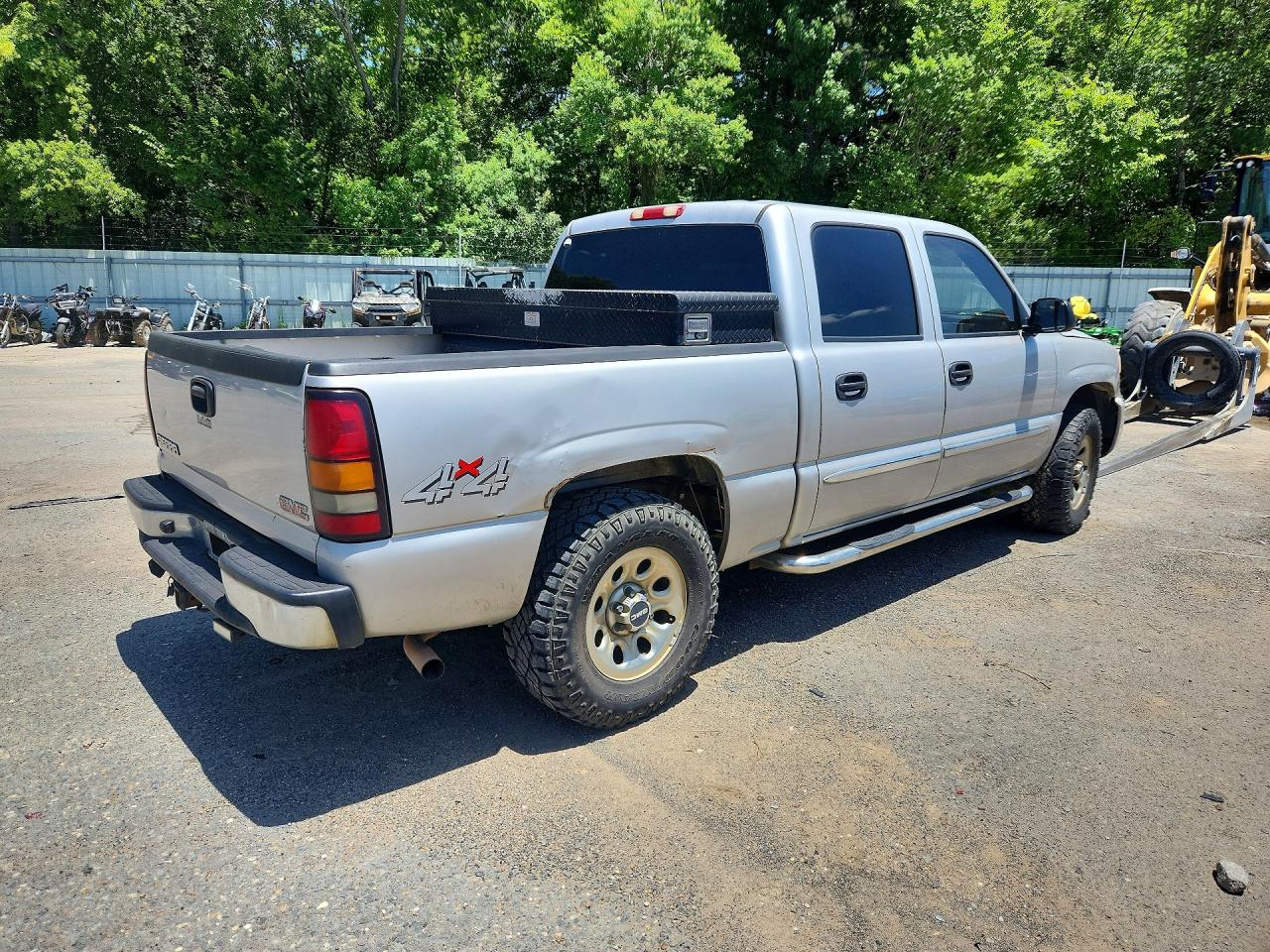 2007 Gmc New Sierra K1500 Серебряный vin: 2GTEK13V471161799