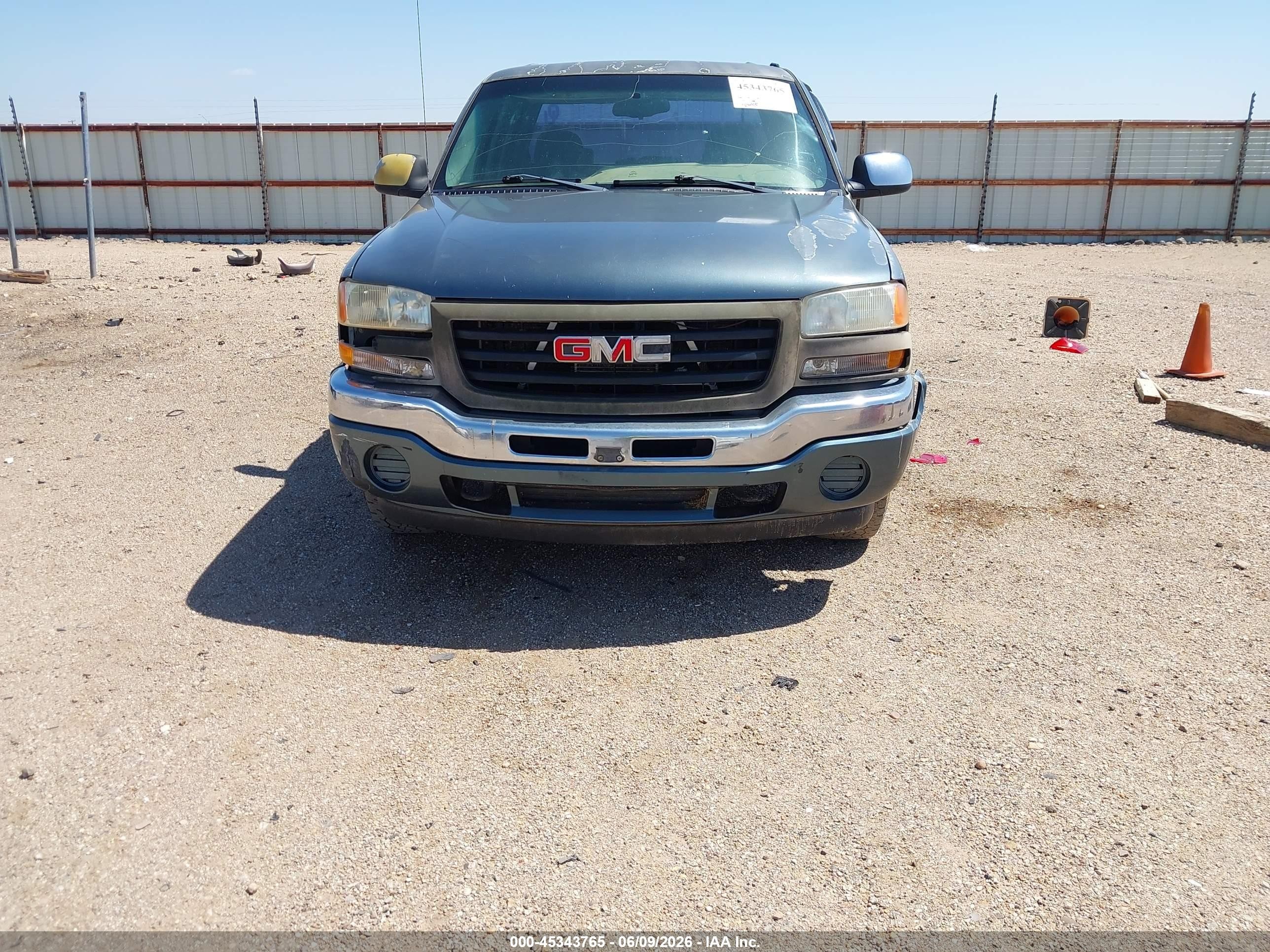 2006 Gmc Sierra 1500 Sl Gray vin: 2GTEK13V861261581