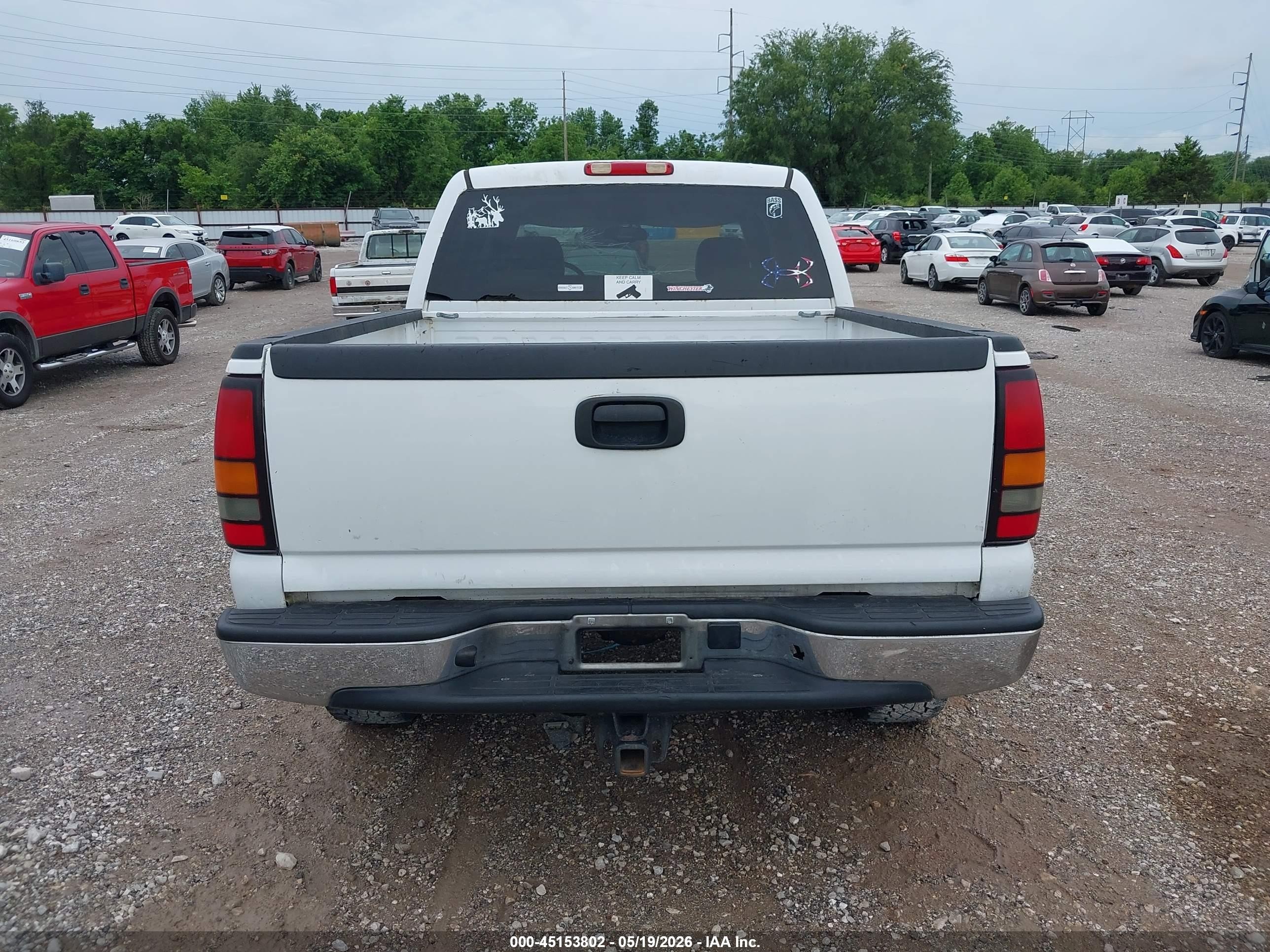 2007 Gmc Sierra 1500 Classic Slt White vin: 2GTEK13Z071122968