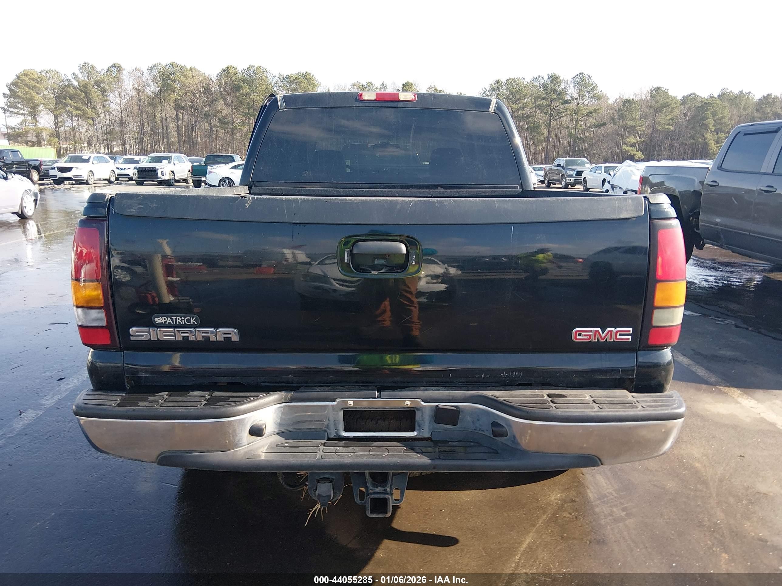 2006 Gmc Sierra 1500 Slt Black vin: 2GTEK13Z161292819