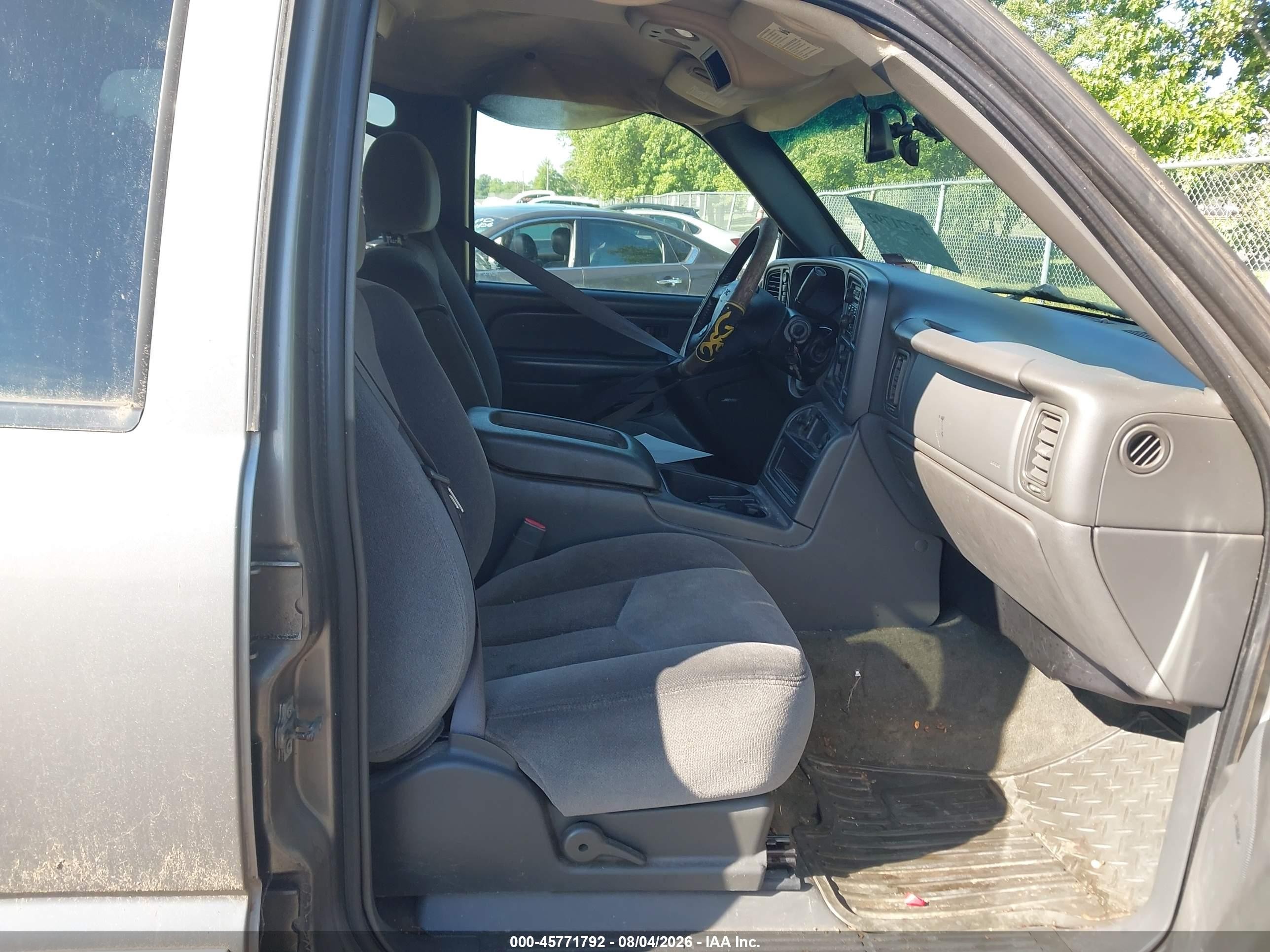 2006 Gmc New Sierra K1500 Silver vin: 2GTEK13Z361339851