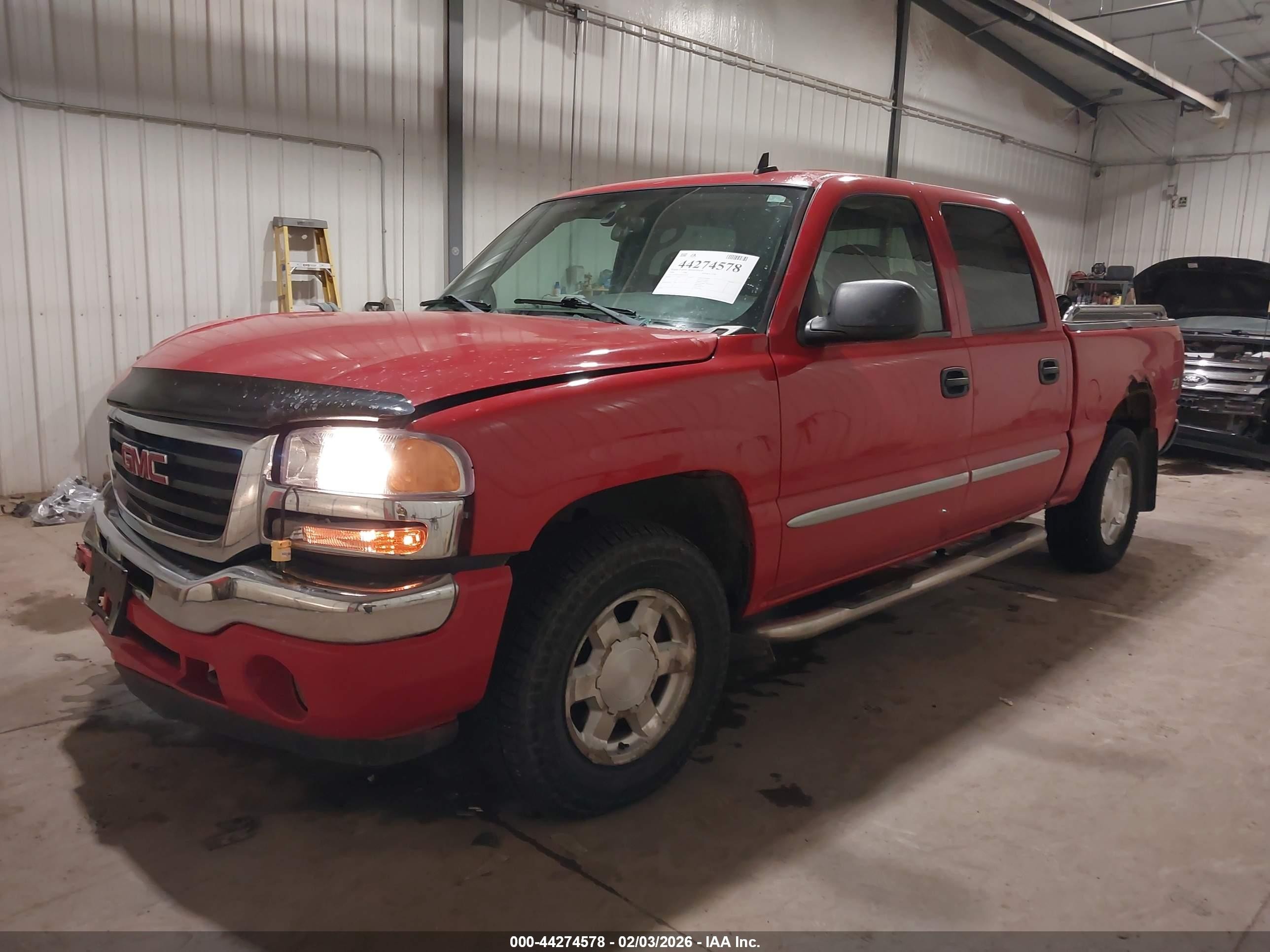 2006 Gmc Sierra 1500 Sle1 Красный vin: 2GTEK13Z461333167